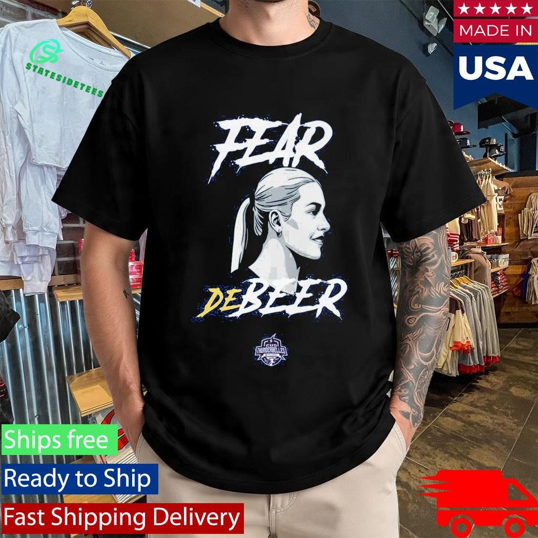 Zus Coffee Thunderbelles Anna Fear DeBeer Shirt