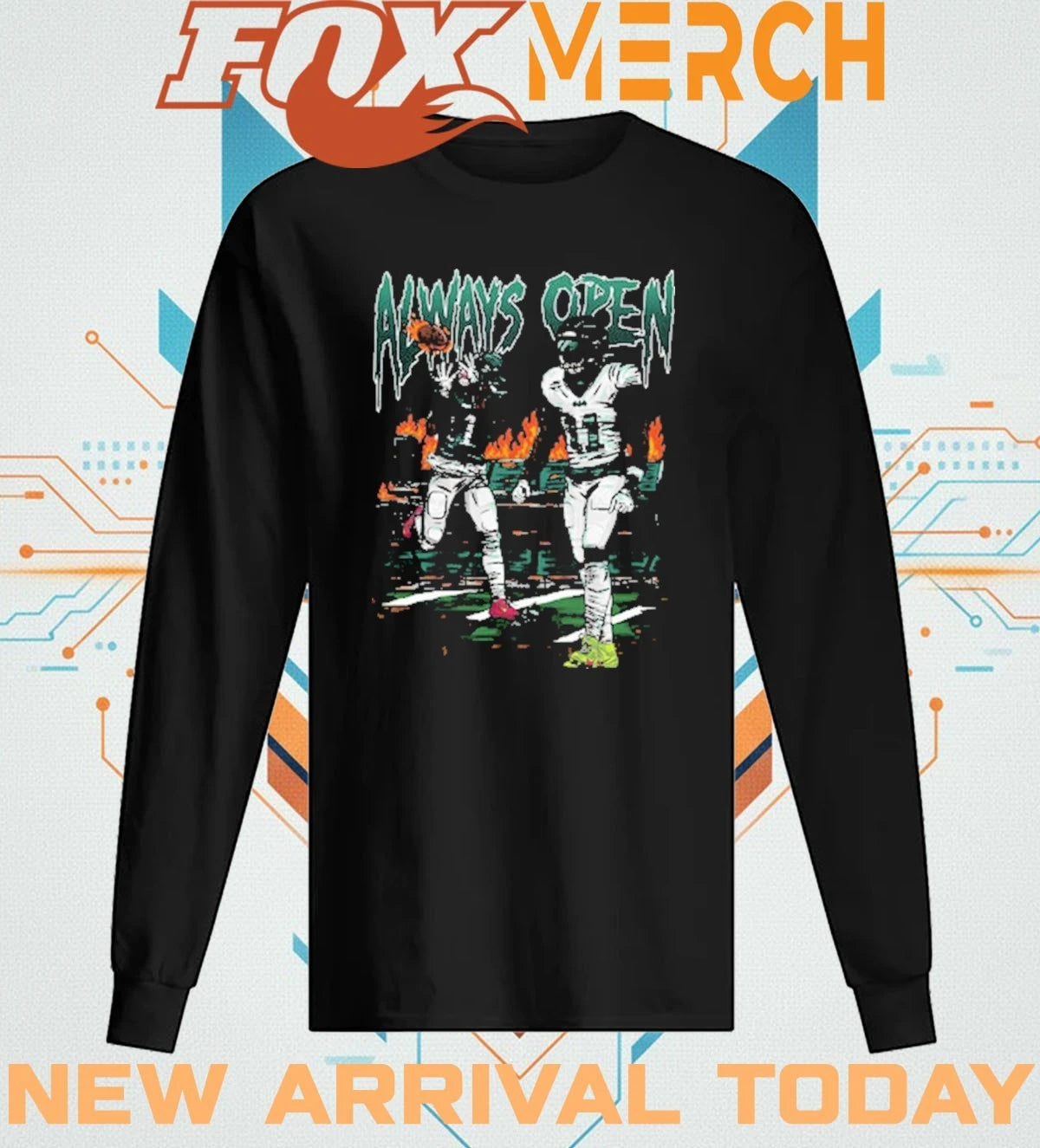 A.j Brown always open v2 t-shirt