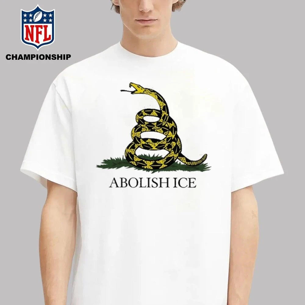 Abolish ICE Gadsden Flag Shirt