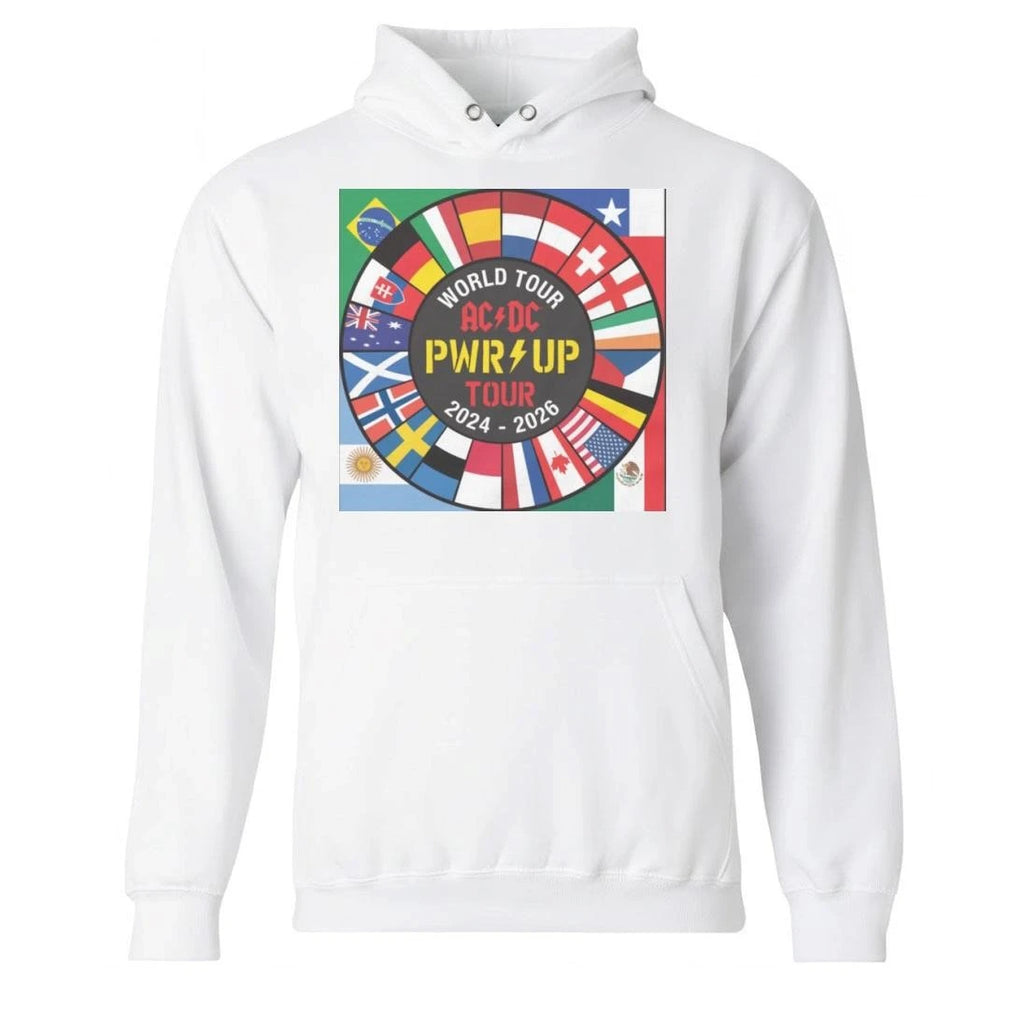 ACDC Pwr Up World Tour 2024 2026 Flags Shirt