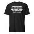 Afroman Defended Our First Amendment rights Against Corrupt Cops On Wednesday, March 18, 2026 Shirt