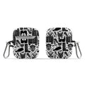 Leather Daddy Pattern AirPod Case