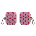 Sketchy Strawberry Pattern AirPod Case