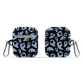 Spooky Ghost Pattern AirPod Case