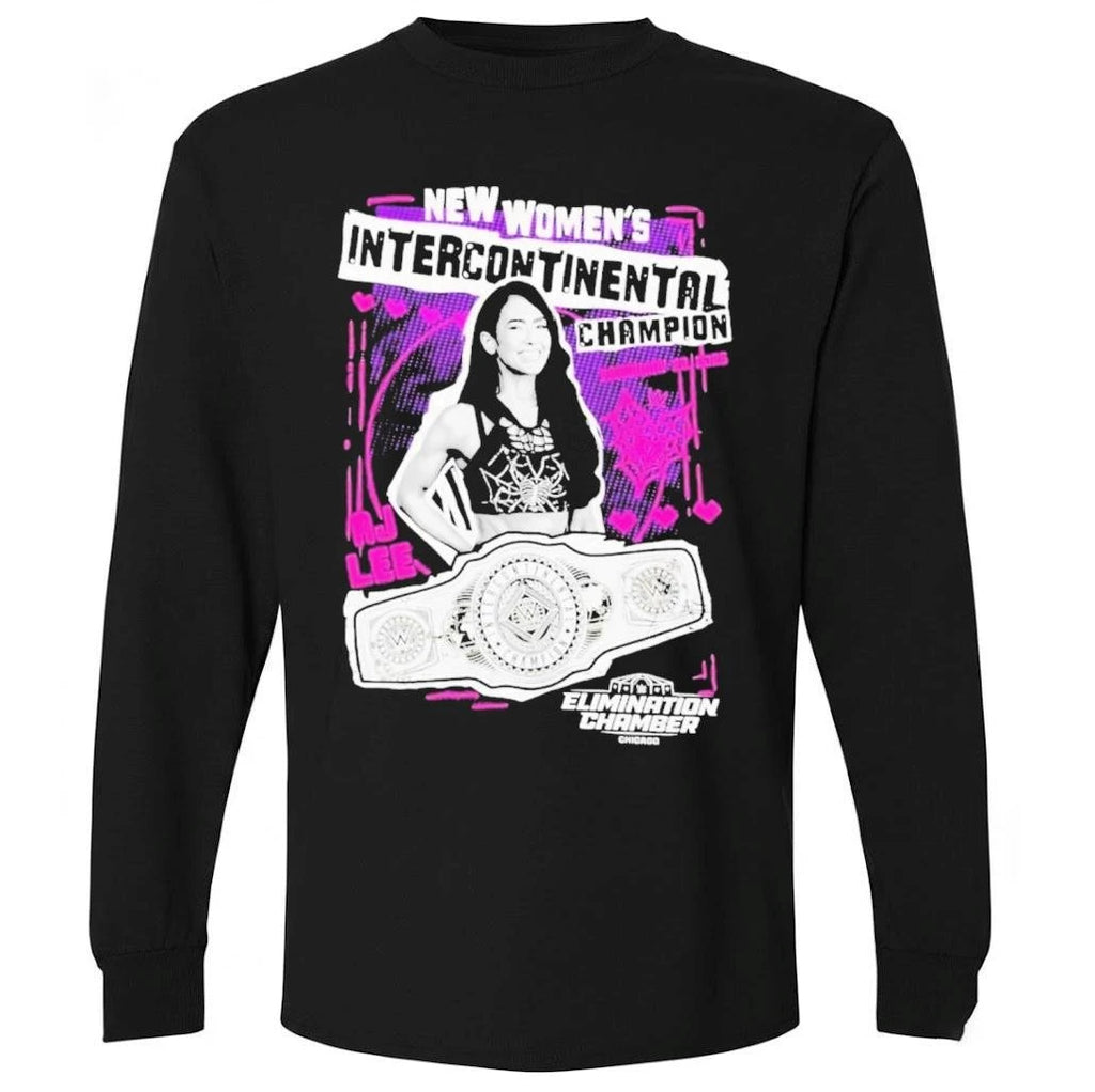 AJ Lee Elimination Chamber 2026 Women’s Intercontinental Championship Winner Shirt
