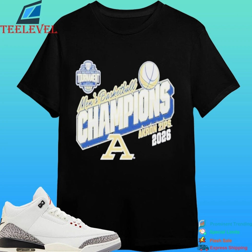 Akron Zips 2026 Mac Men’s Basketball Tournament Shirt