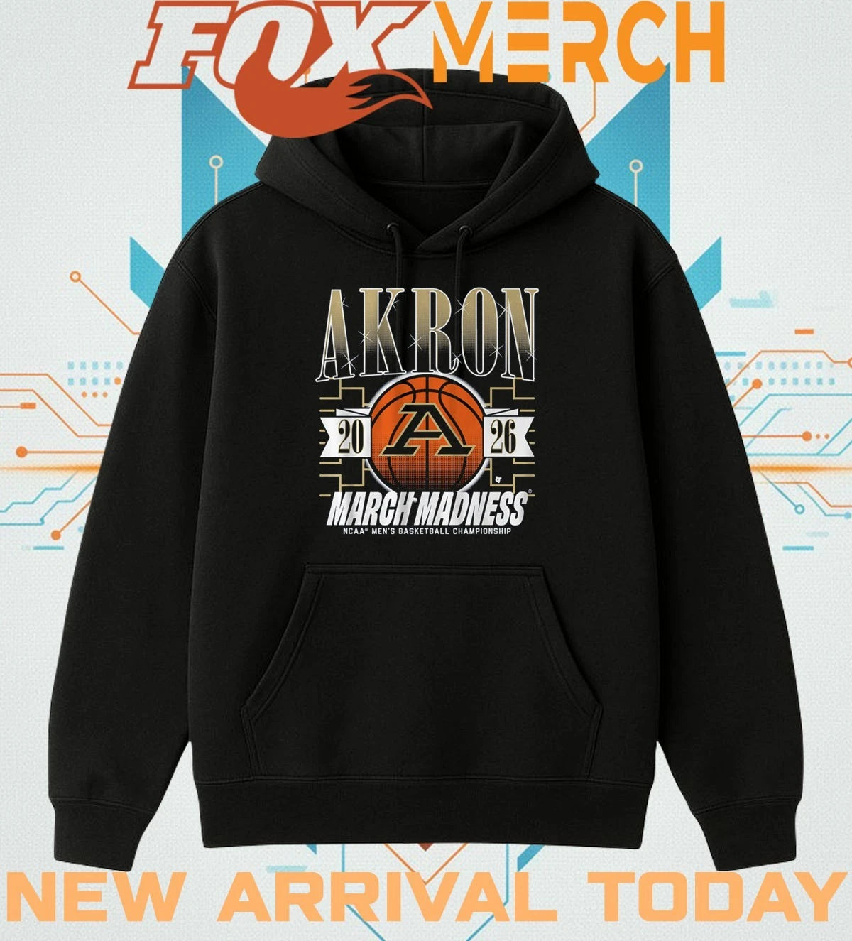Akron Zips 2026 March Madness NCAA Men’s Basketball Championship shirt