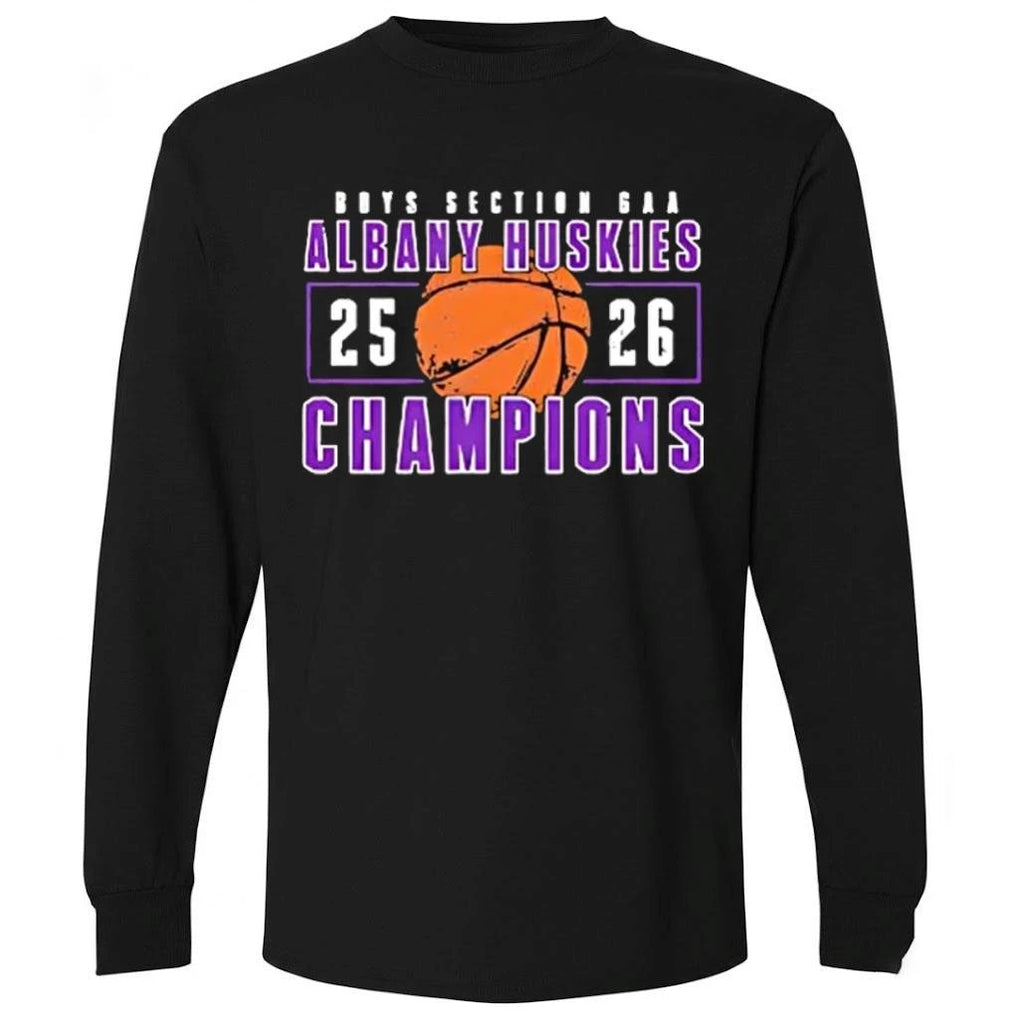 Albany Great Danes Basketball 2025 2026 Boys Section 6aa Champions Shirt