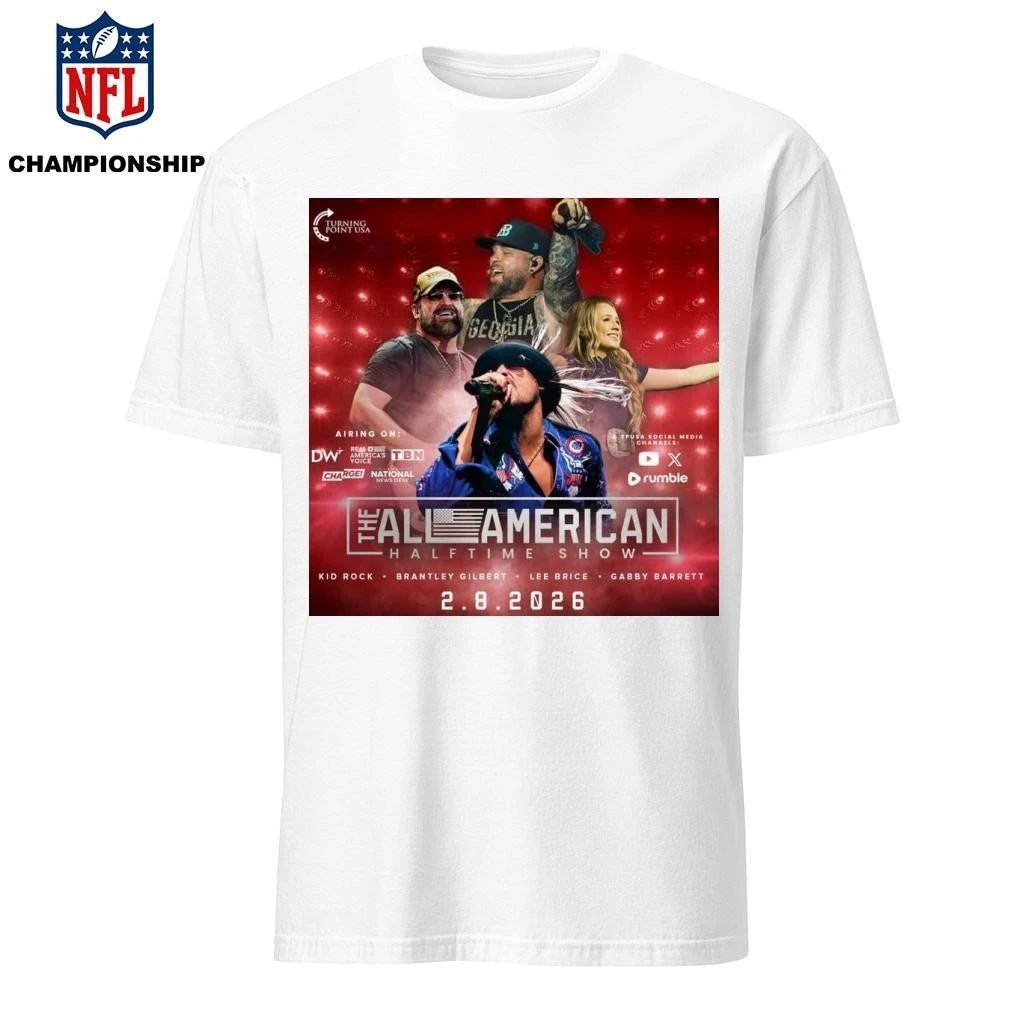All American Halftime Show 2026 Lineup Shirt