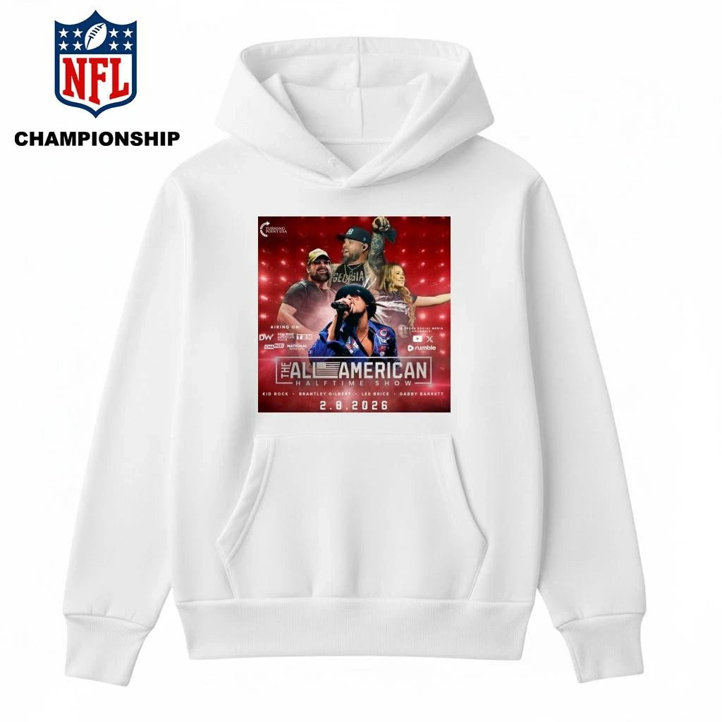 All American Halftime Show 2026 Lineup Shirt