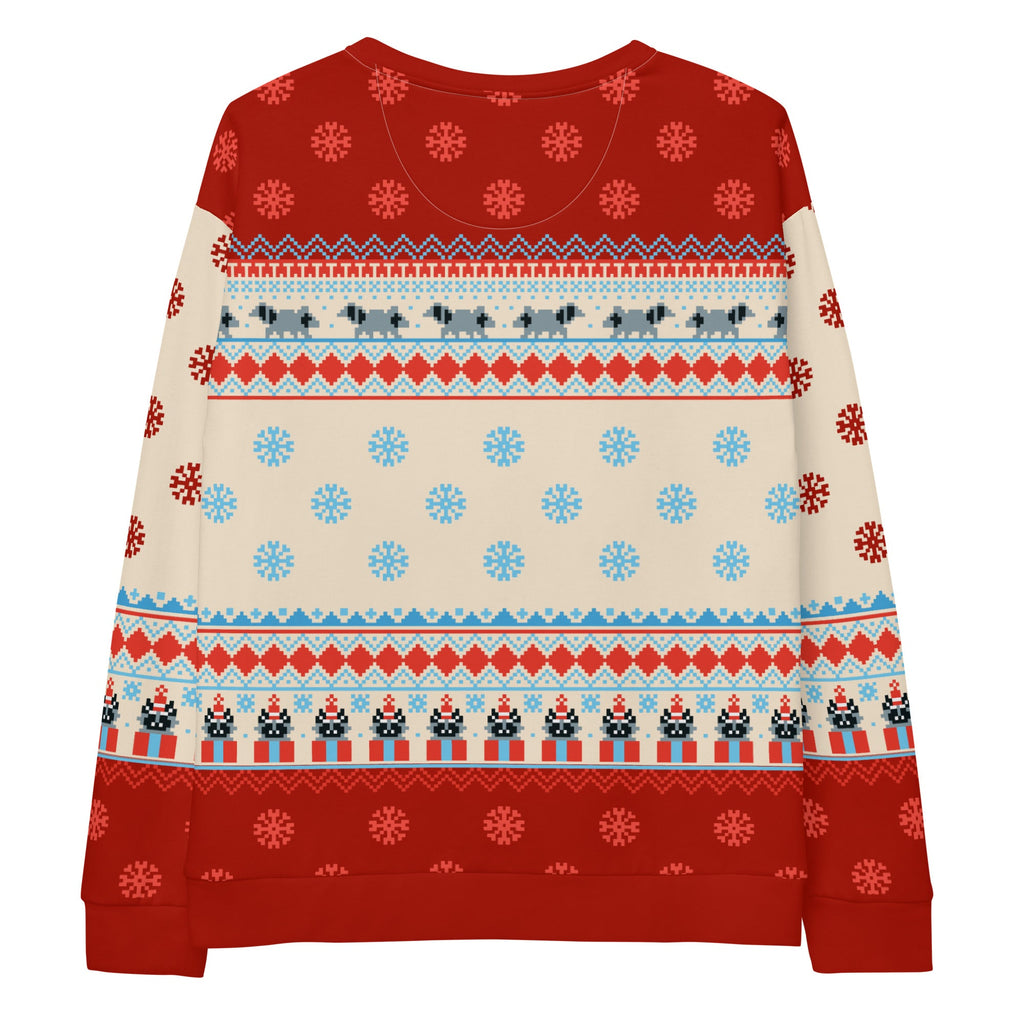 Raccoon Ugly Christmas Sweater