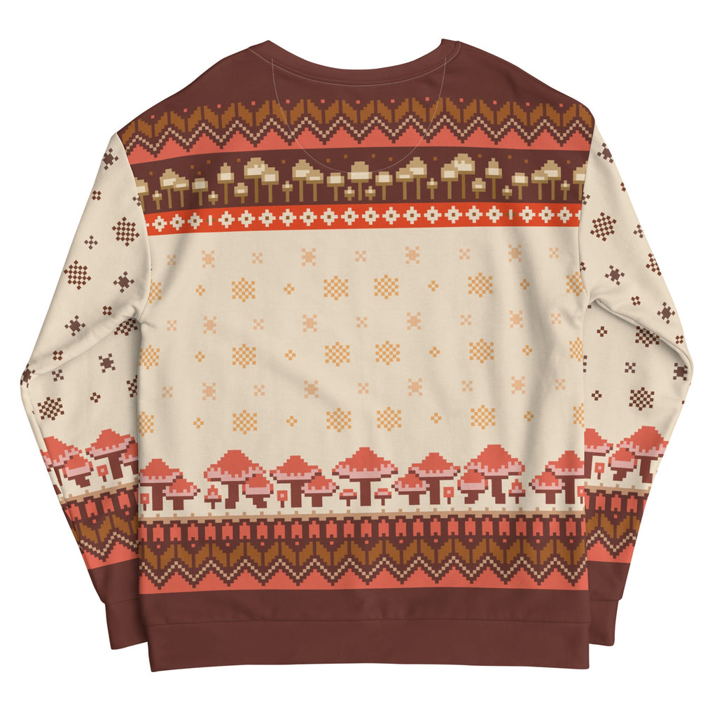 Mushroom Ugly Christmas Sweater