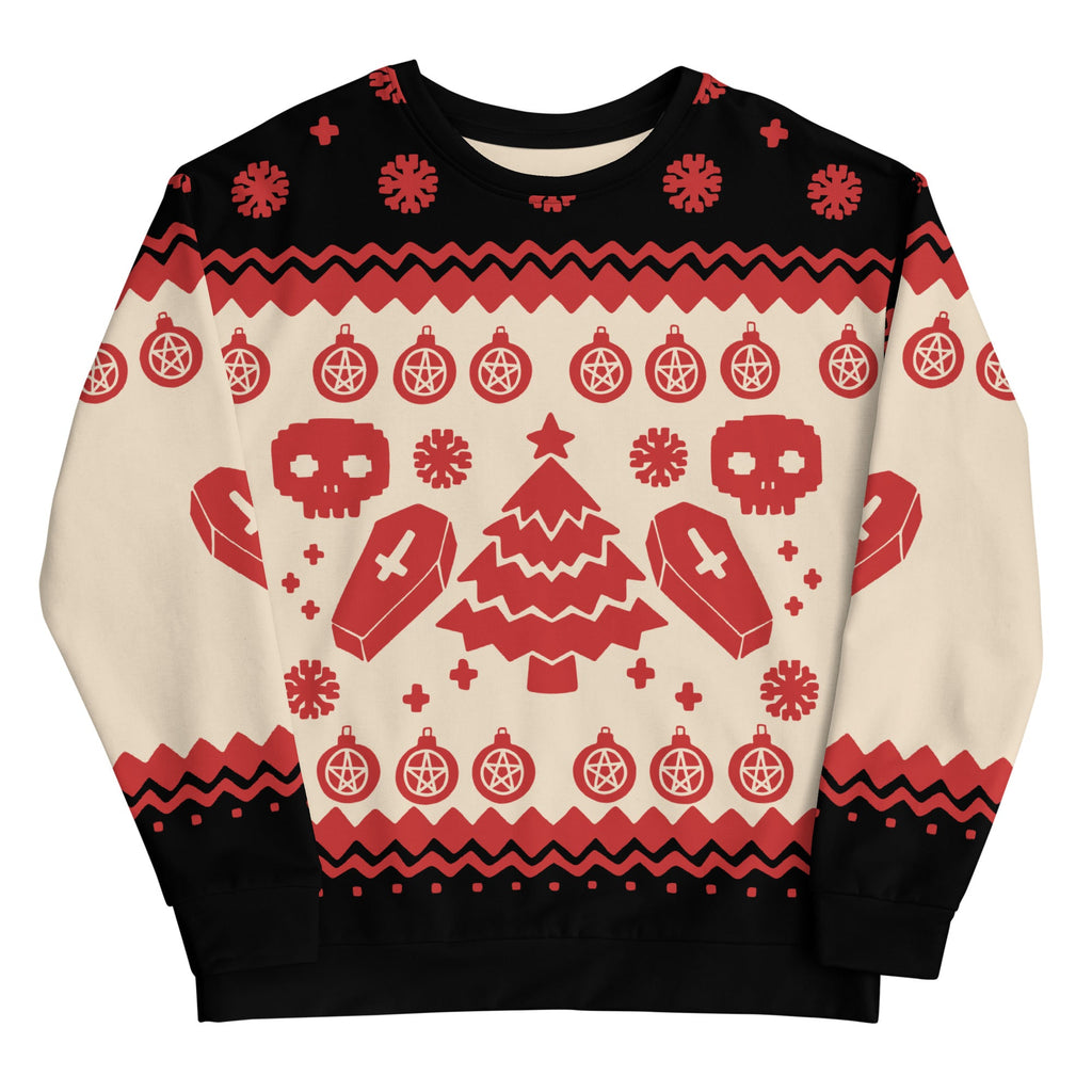 Goth Ugly Christmas Sweater