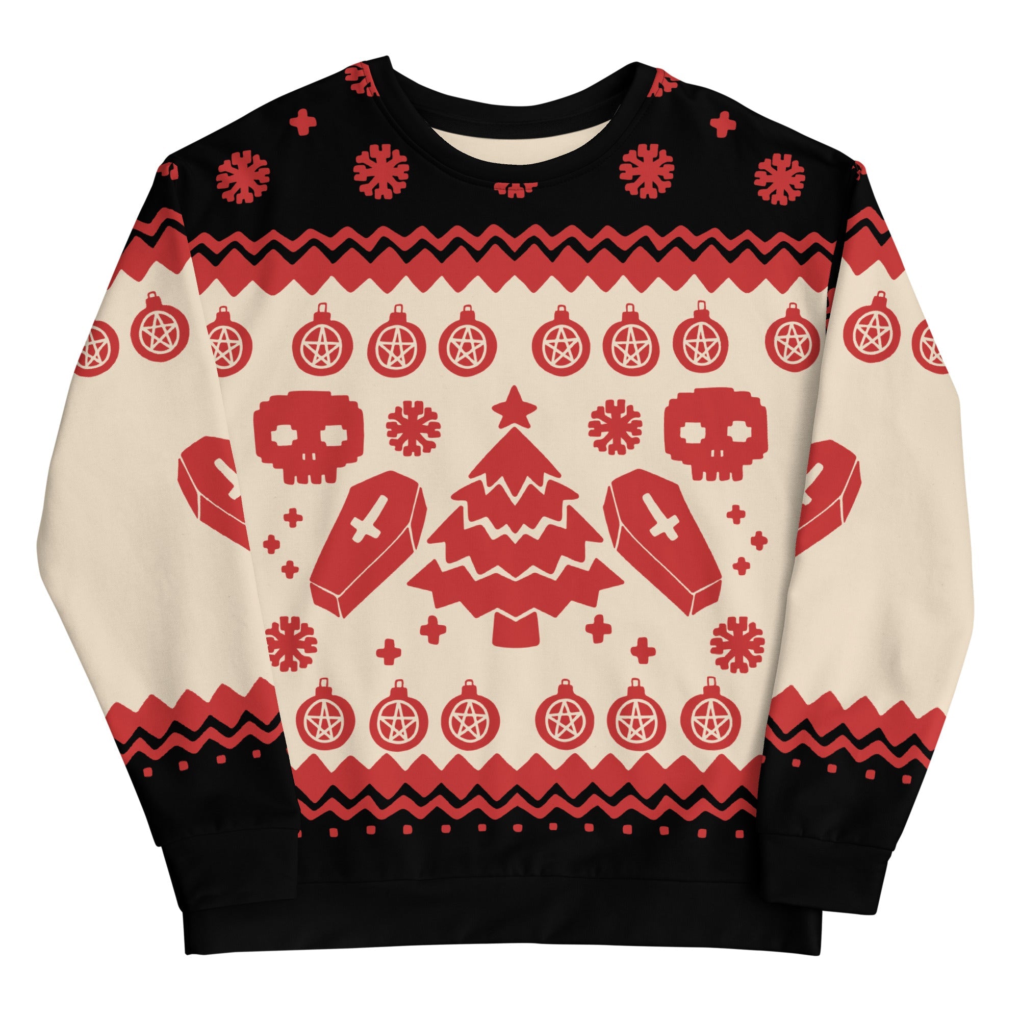 Goth Ugly Christmas Sweater