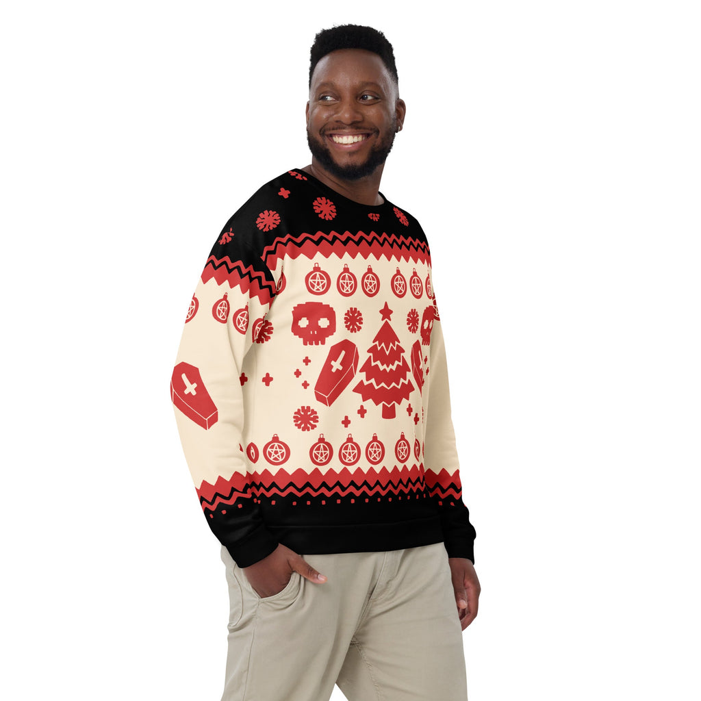 Goth Ugly Christmas Sweater