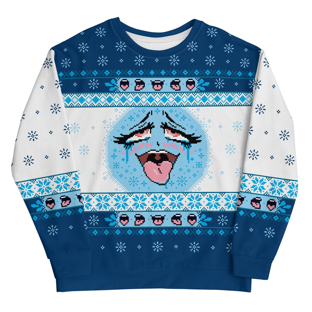 Ugly Ahegao Christmas Sweater