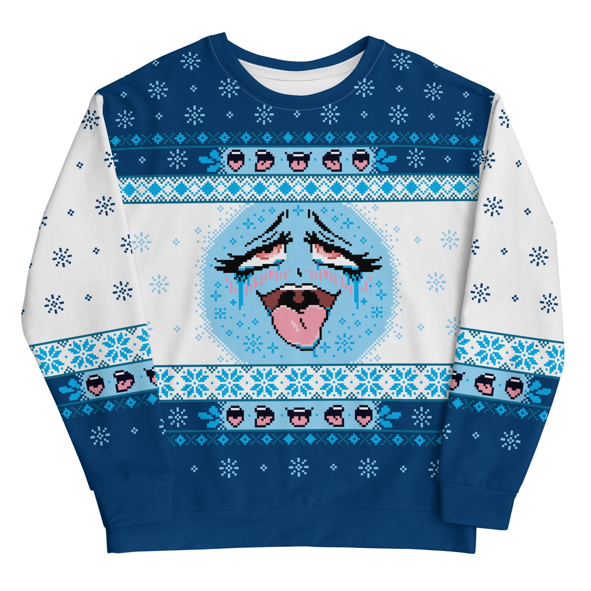 Ugly Ahegao Christmas Sweater