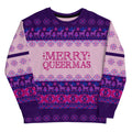 Merry Queermas Bisexual Pride Ugly Christmas Sweater
