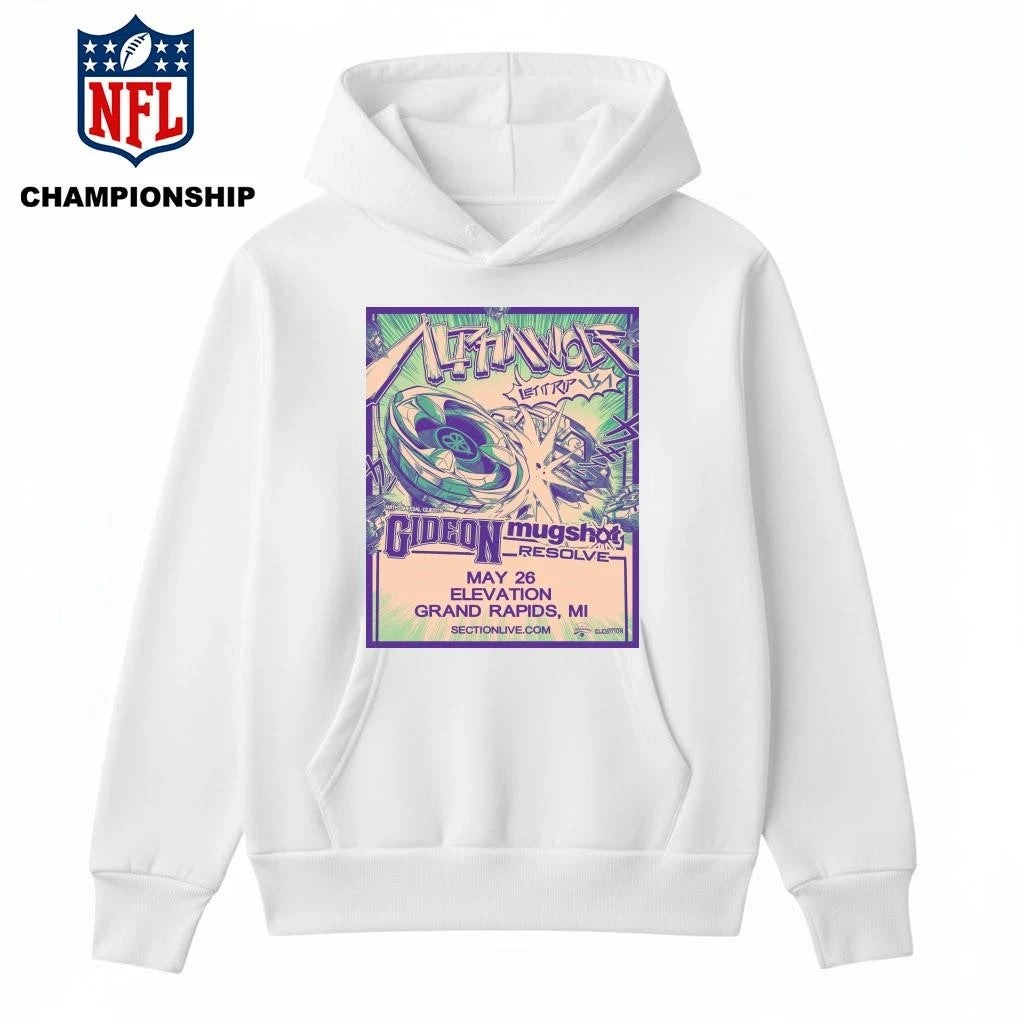 Alpha Wolf Let It Rip USA 2026 Tour City Dates Shirt
