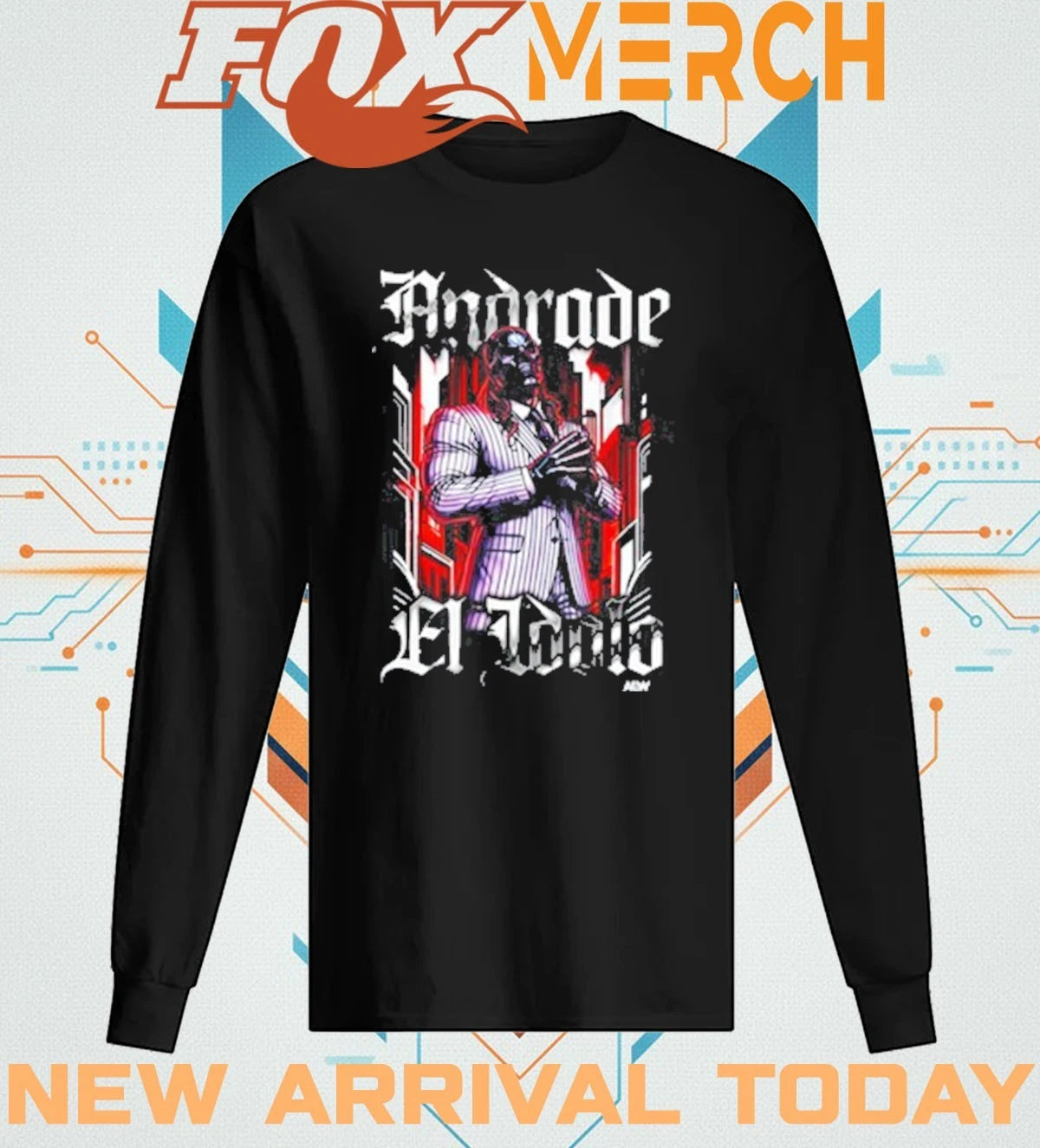 Andrade el idolo graphic series t-shirt