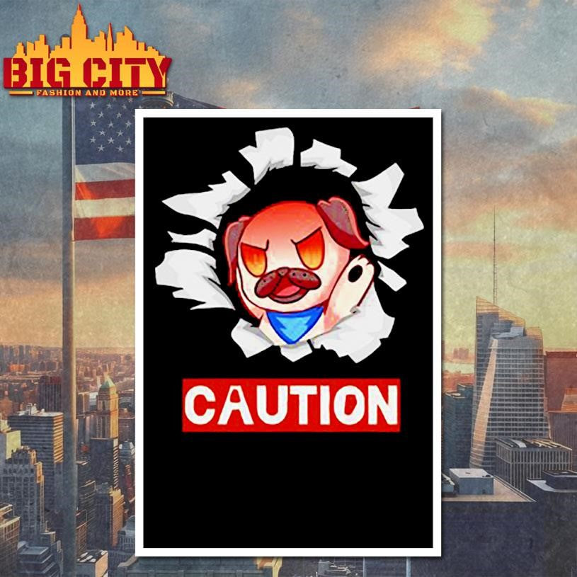 andy rage caution shirt