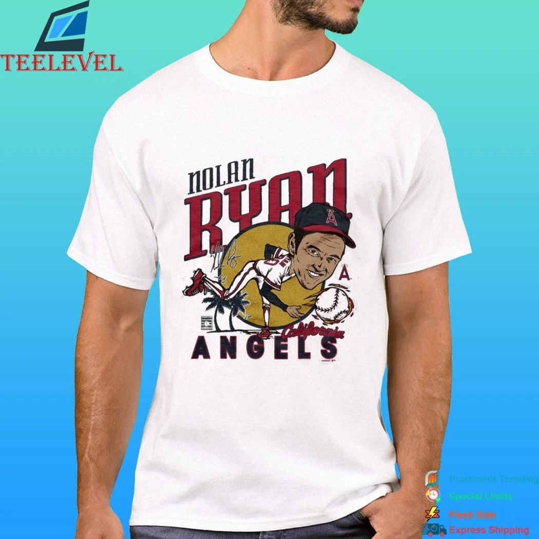 Angels Nolan Ryan Signature Shirt