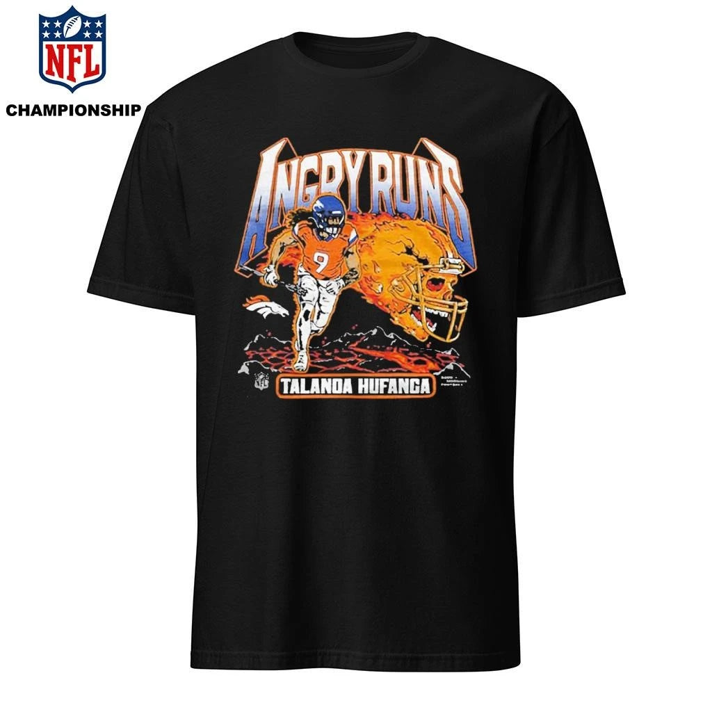 Angry Runs 2025 Broncos Talanoa Hufanga Shirt