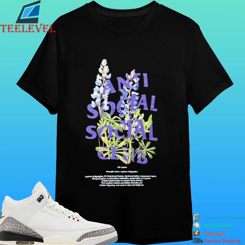 Anti Social Social Club Lupine Premium Shirt
