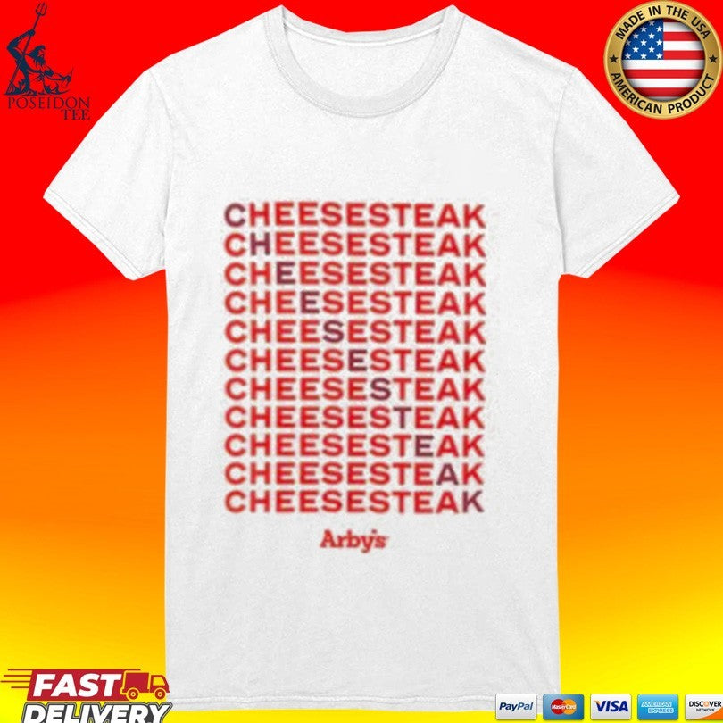 Arby’s Cheesesteak Maroon T-shirt