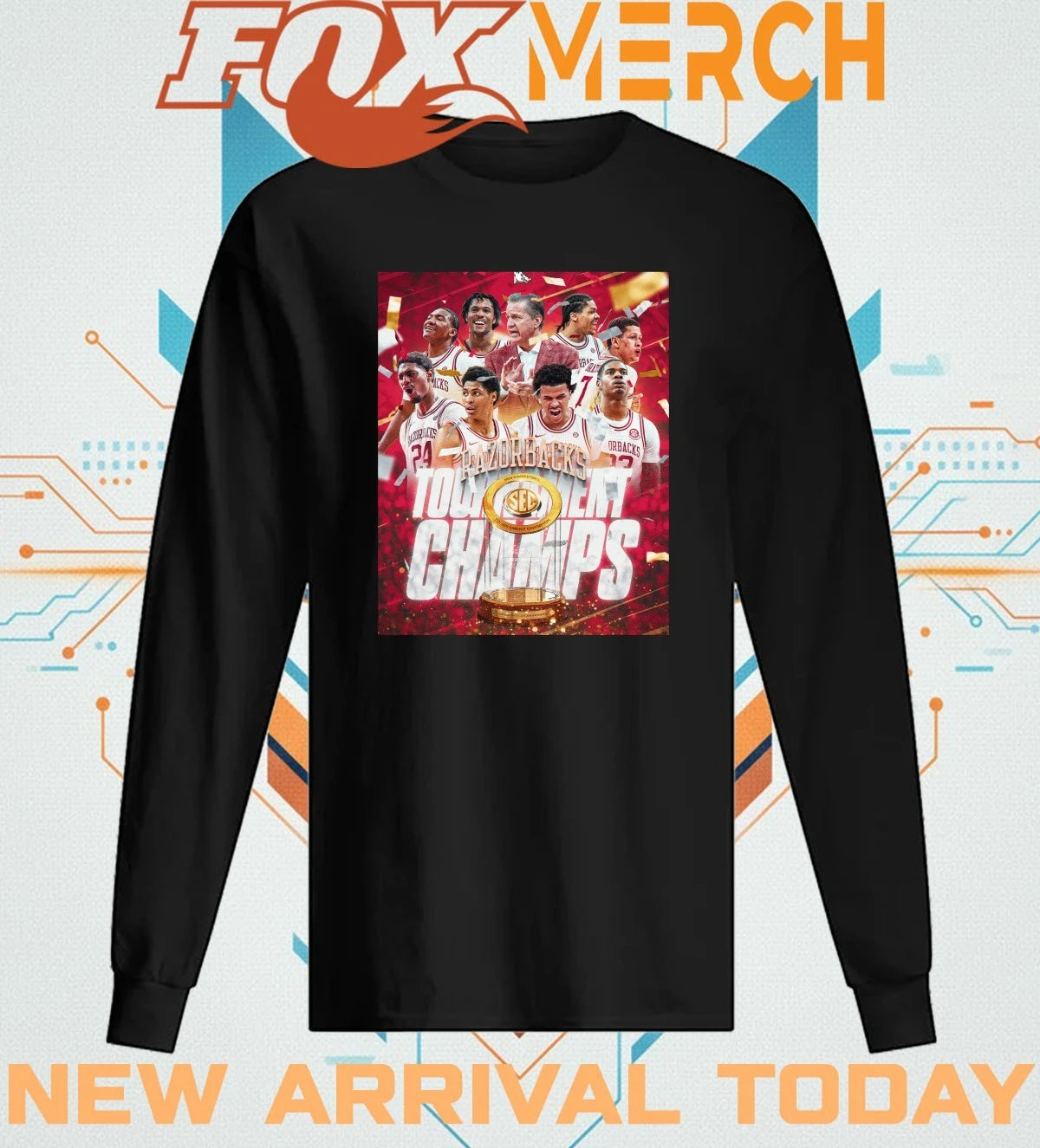 Arizona Razorbacks 2026 Tournament Champs t-shirt