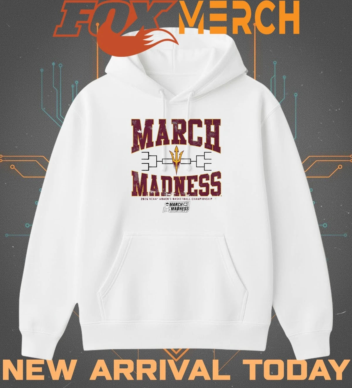 Arizona State Sun Devils 2026 March Madness NCAA Women’s Basketball Championship t-shirt