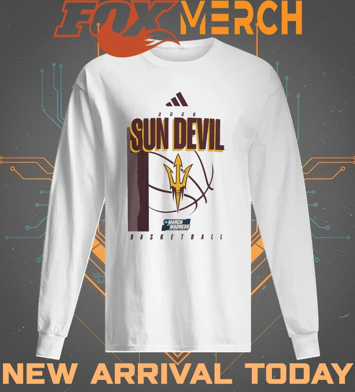Arizona State Sun Devils Basketball March Madness 2026 t-shirt