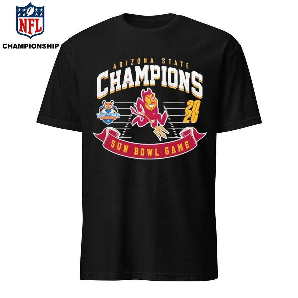 Arizona State Sun Devils Sun Bowl Champions Shirt