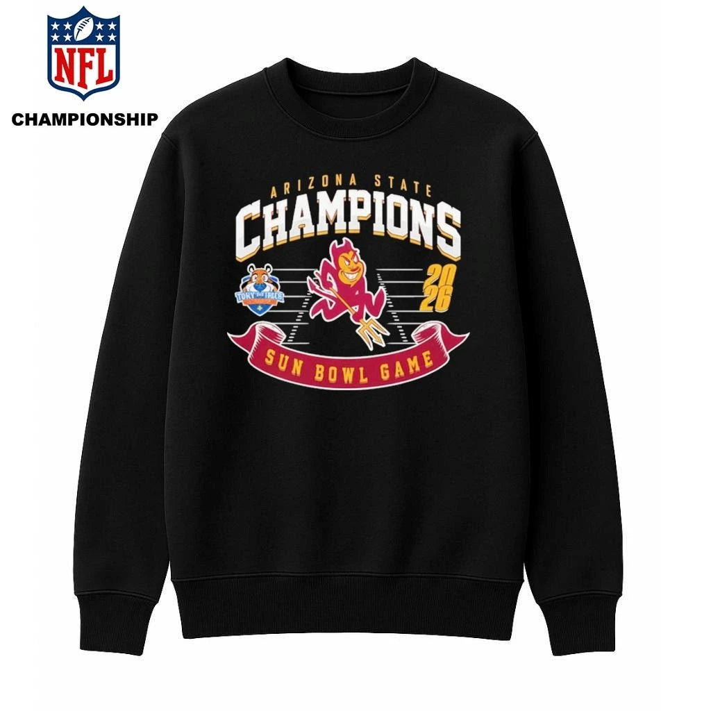 Arizona State Sun Devils Sun Bowl Champions Shirt