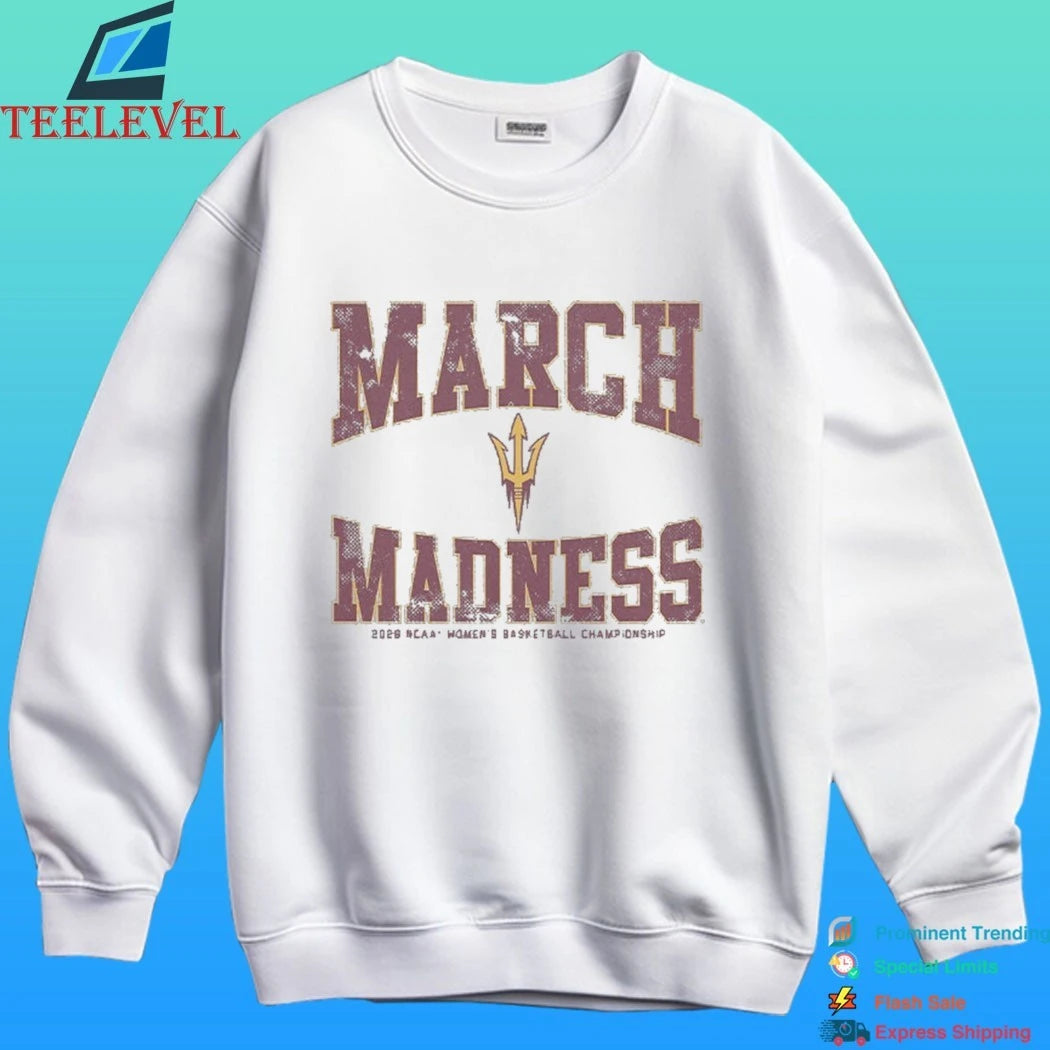 Arizona State Sun Devils Wbb 2026 March Madness Shirt