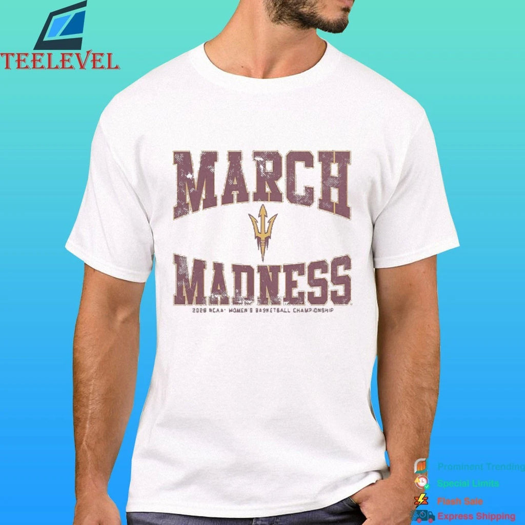 Arizona State Sun Devils Wbb 2026 March Madness Shirt