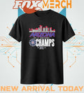 Arizona Wildcats 2026 Big 12 Conference Champs city skyline t-shirt