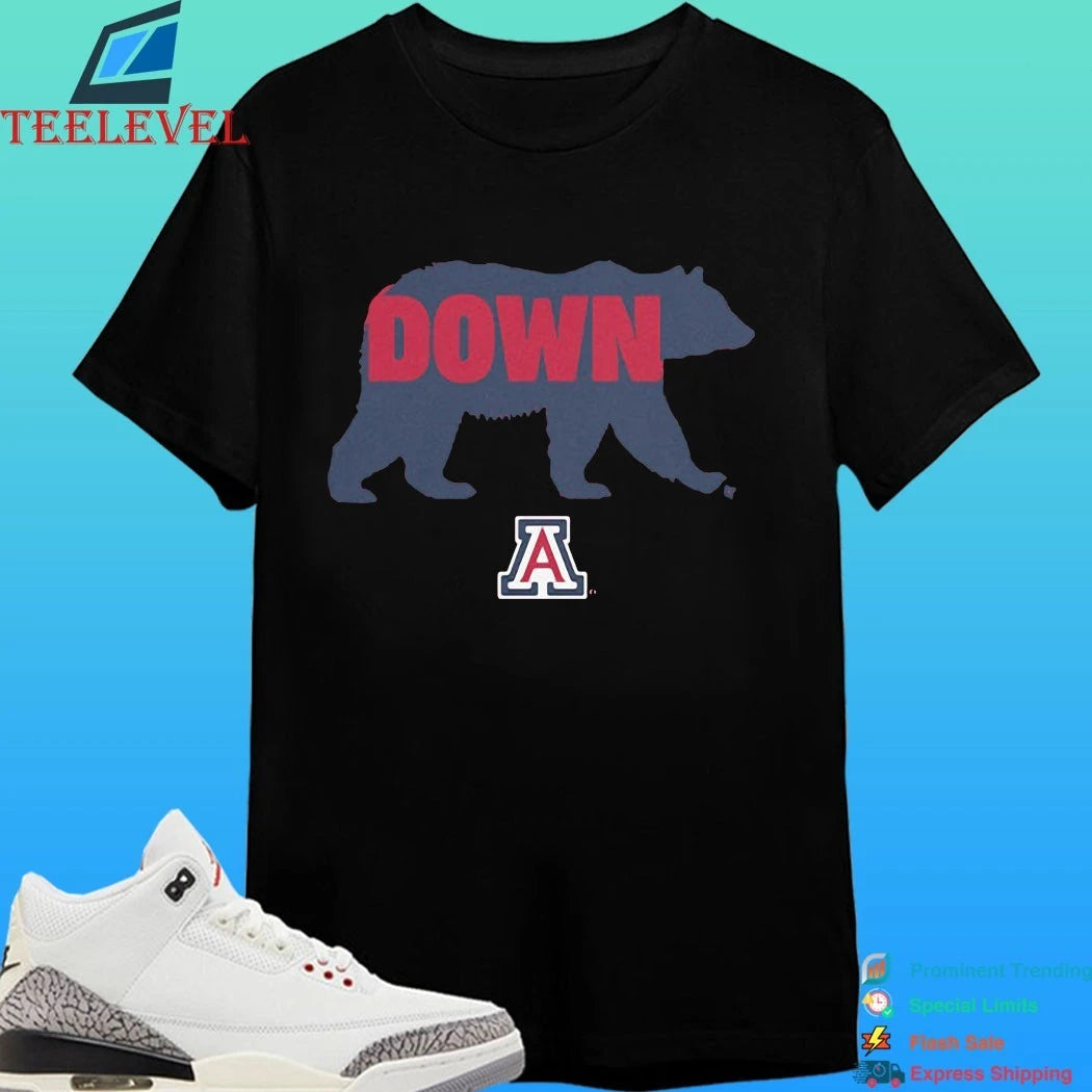 Arizona Wildcats Bear Down Symbol Shirt