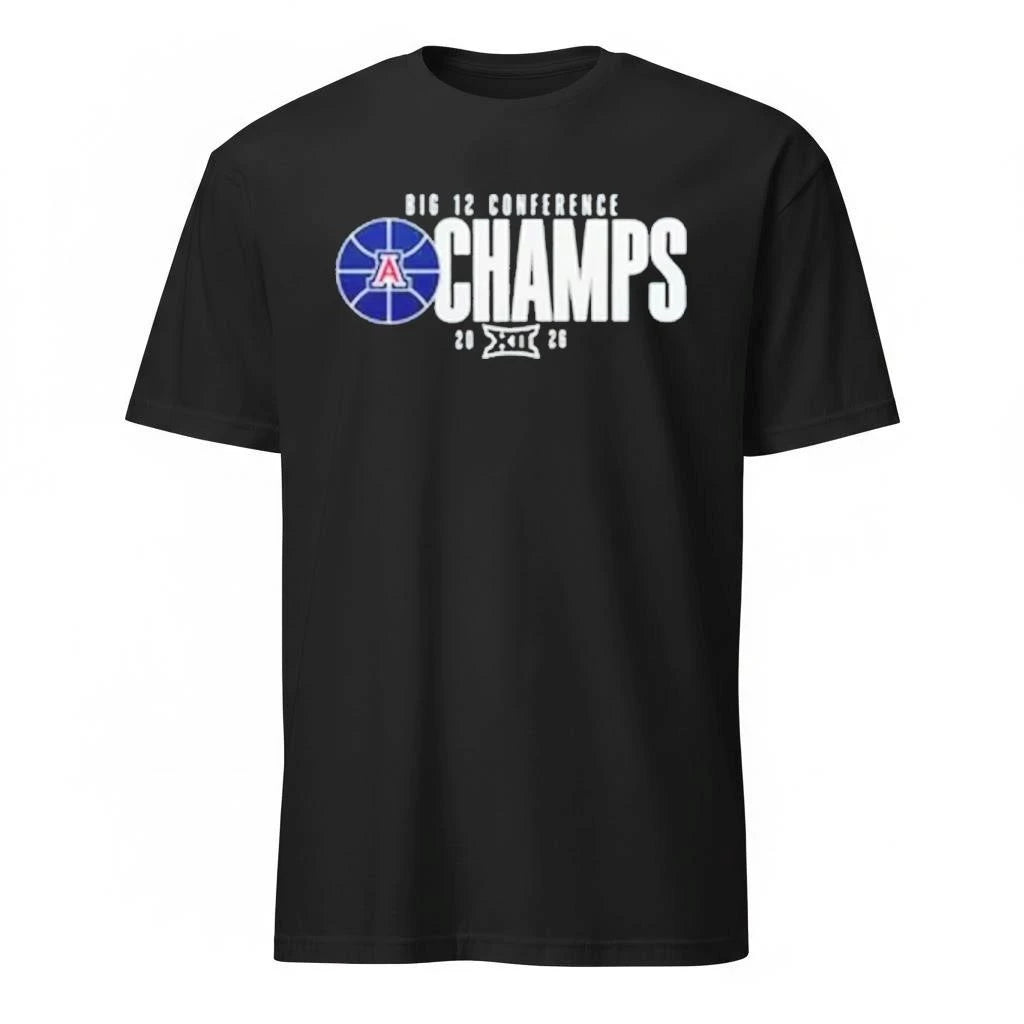 Arizona Wildcats Big 12 Conference Champs 2026 Shirt