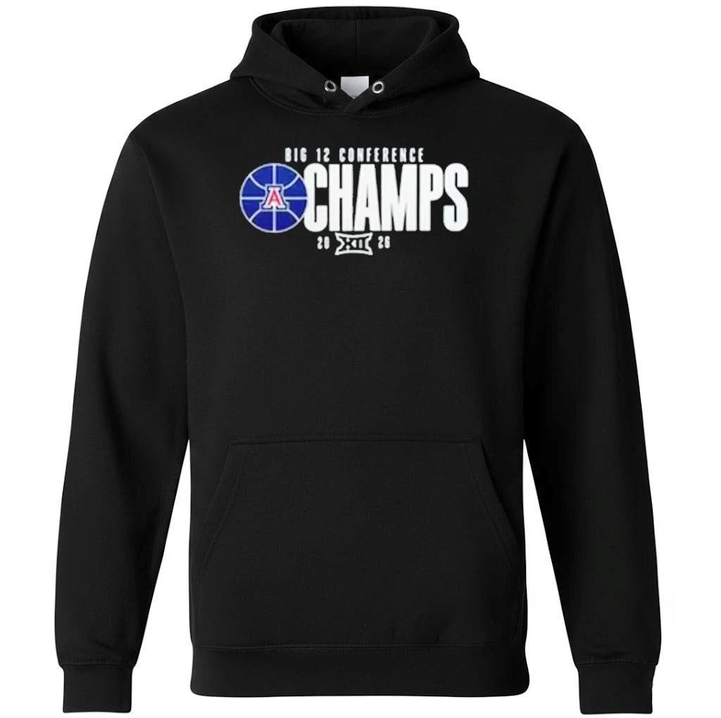 Arizona Wildcats Big 12 Conference Champs 2026 Shirt