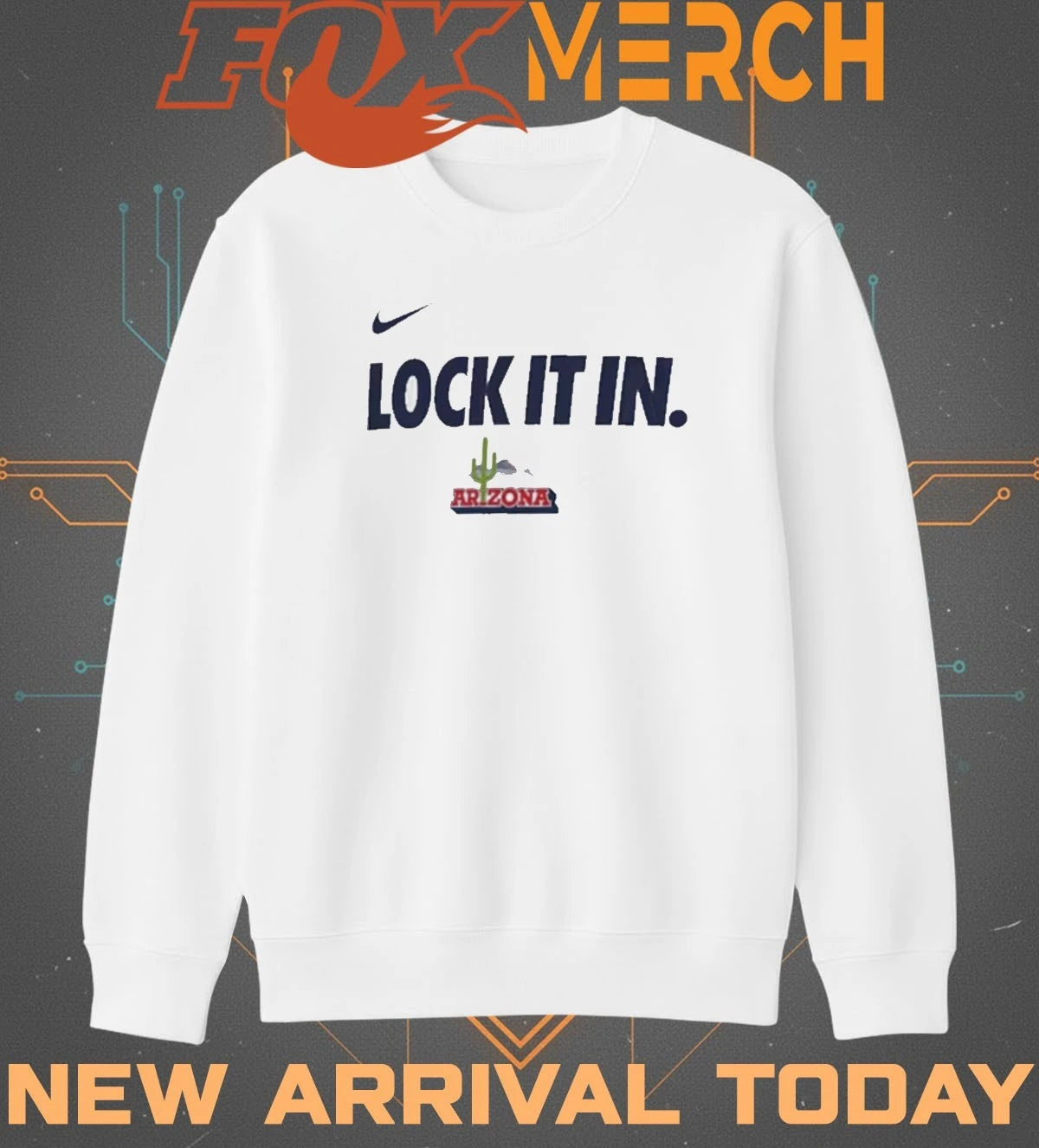 Arizona Wildcats Lock It In 2026 On-Court Bench Legend Dri-FIT t-shirt