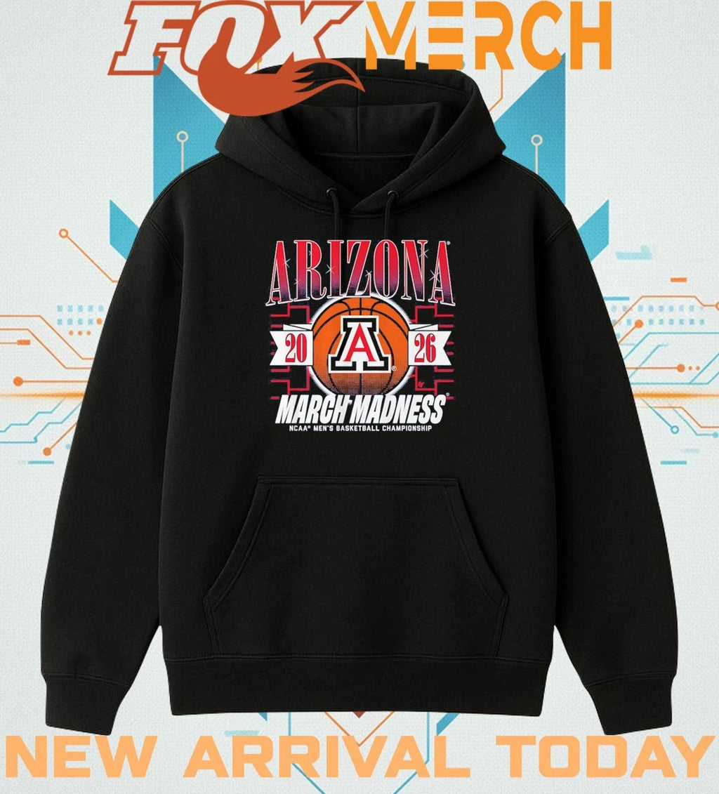 Arizona Wildcats Men’s Basketball 2026 March Madness t-shirt