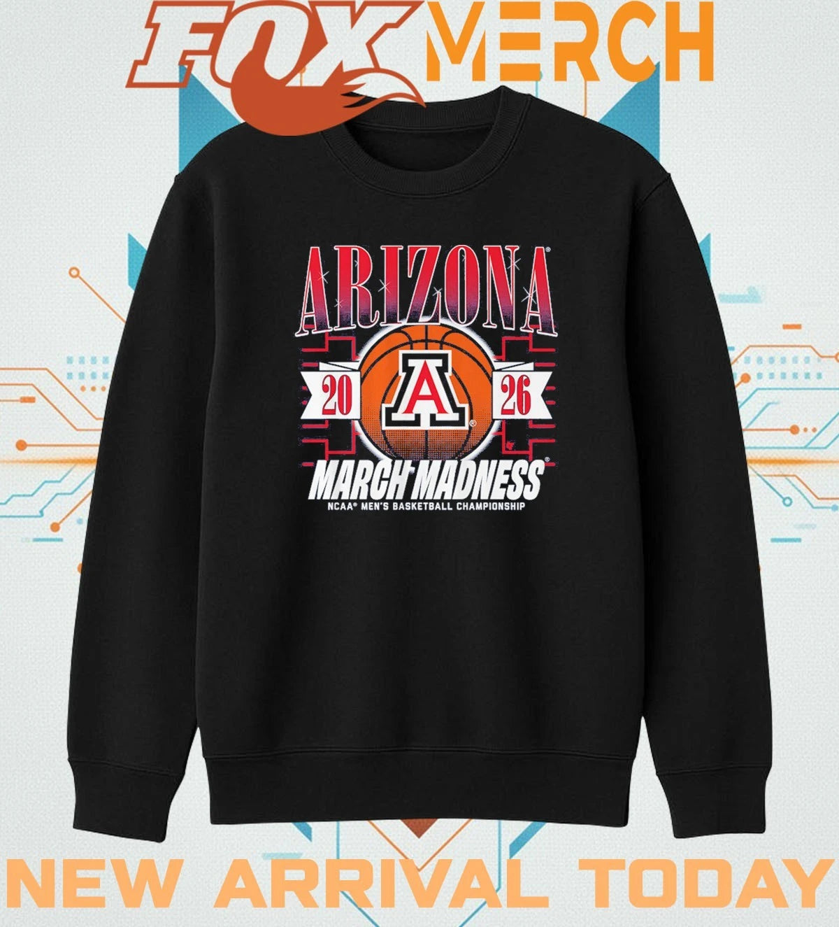 Arizona Wildcats Men’s Basketball 2026 March Madness t-shirt