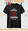 Arkansas Razorbacks 2-Time Sec Men’s Basketball Tournament Champions 2000 2026 t-shirt