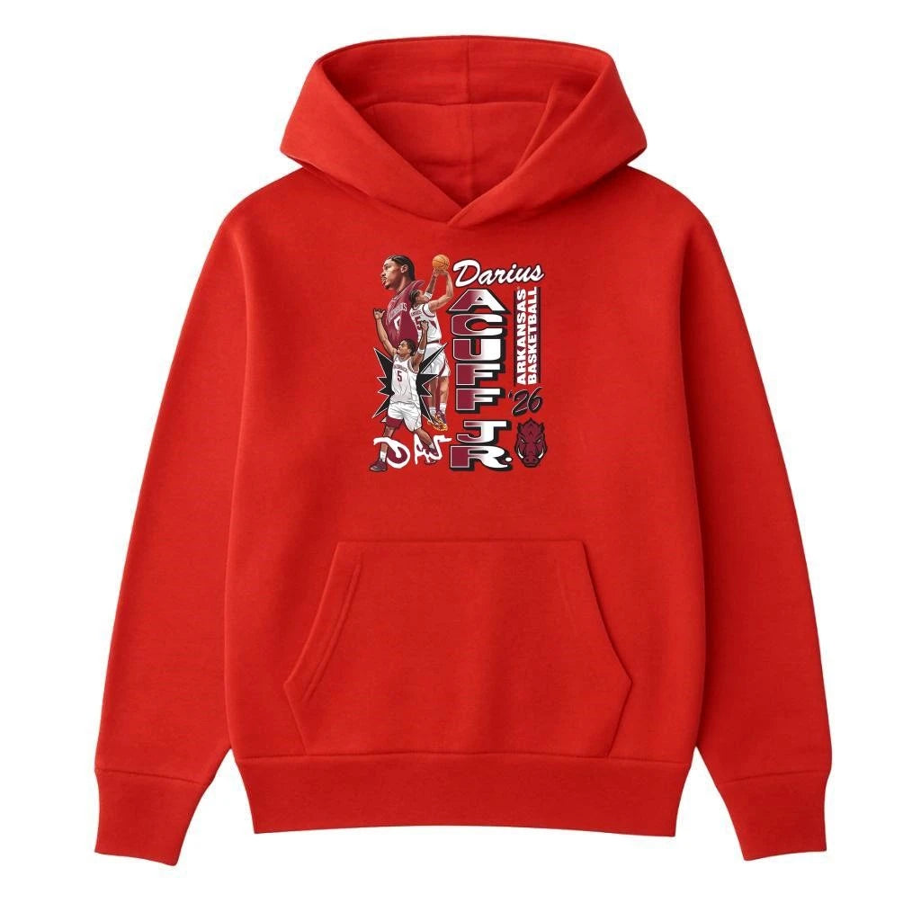 Arkansas Razorbacks 2026 Darius Acuff Jr Shirt