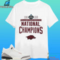 Arkansas Razorbacks 2026 Ncaa Men’s Indoor Track &amp; Field National Champions Shirt