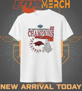 Arkansas Razorbacks 2026 SEC Men’s Basketball Tournament Champions Cut Nets shirt