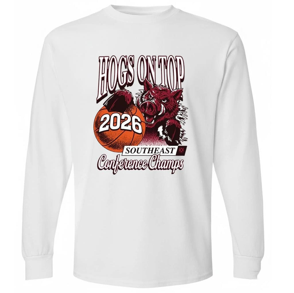 Arkansas Razorbacks Southeast Basketball Champs 2026 Shirt