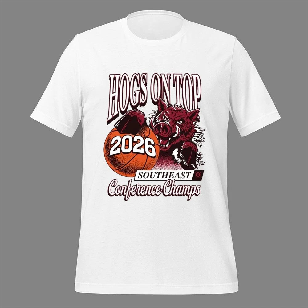 Arkansas Razorbacks Southeast Basketball Champs 2026 Shirt