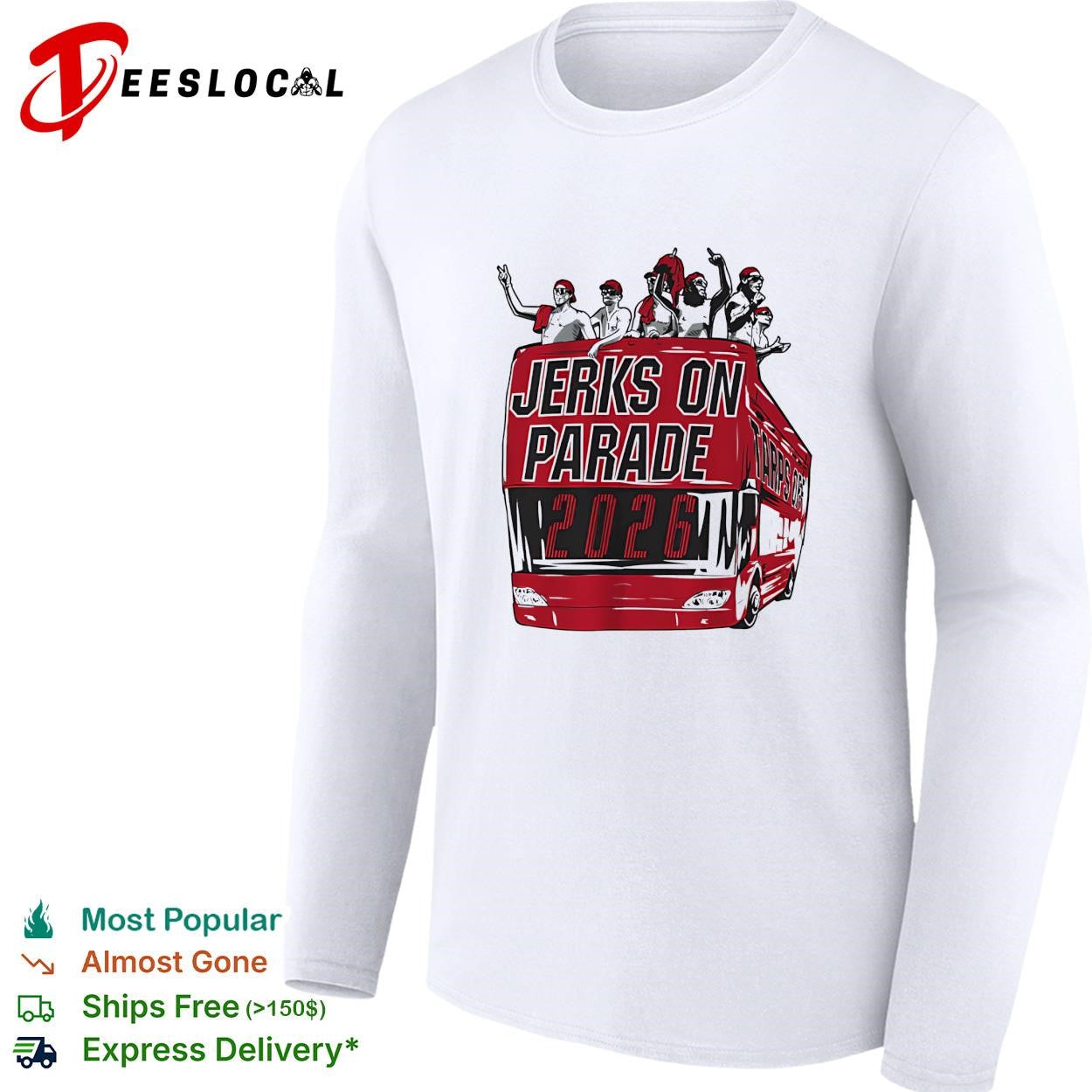 arolina Hurricanes hockey bus Jerks On Parade shirt